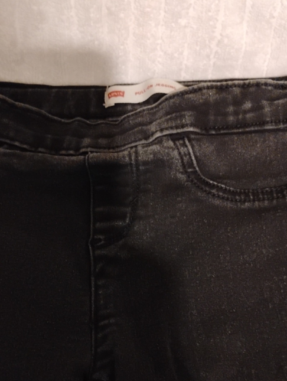 Levi's Kids Black Pull-On Jeggings